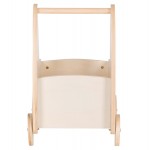 ΠΑΙΔΙΚΟ ΤΡΟΛΕΥ/ΚΑΡΟΤΣΑΚΙ RICKI HM18341.01 MDF & ΚΟΝΤΡΑΠΛΑΚΕ ΦΥΣΙΚΟ 33x45x50Υεκ