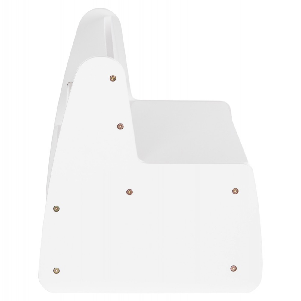 ΠΑΓΚΑΚΙ ΠΑΙΔΙΚΟ ΜΕ ΑΠΟΘ.ΧΩΡΟ RICKI HM18342.03 MDF & ΚΟΝΤΡΑΠΛΑΚΕ ΛΕΥΚΟ 63x43x47Υεκ