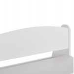 ΠΑΓΚΑΚΙ ΠΑΙΔΙΚΟ ΜΕ ΑΠΟΘ.ΧΩΡΟ RICKI HM18342.03 MDF & ΚΟΝΤΡΑΠΛΑΚΕ ΛΕΥΚΟ 63x43x47Υεκ