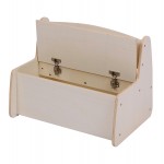 ΠΑΓΚΑΚΙ ΠΑΙΔΙΚΟ ΜΕ ΑΠΟΘ.ΧΩΡΟ RICKI HM18342.01 MDF & ΚΟΝΤΡΑΠΛΑΚΕ ΦΥΣΙΚΟ 63x43x47Υεκ