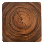 ΣΚΑΜΠΟ GEBO HM9754 ΤΕΤΡΑΓΩΝΟ ΑΠΟ ΞΥΛΟ SUAR ΣΕ ΚΑΡΥΔΙ 35x35x46,5Y εκ.