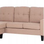 ΚΑΝΑΠΕΣ ΓΩΝΙΑ ΑΝΑΣΤΡΕΨΙΜΗ MEGGY HM3297.13 ΜΠΕΖ ΥΦΑΣΜΑ 184.5x75-129x86Yεκ.