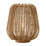 ΕΠΙΤΡΑΠΕΖΙΟ ΦΩΤΙΣΤΙΚΟ HM4350 ΜΕΤΑΛΛΟ ΜΕ PAPER ROPE ΣΕ ΦΥΣΙΚΟ Φ30,5Χ34Υεκ.