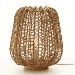 ΕΠΙΤΡΑΠΕΖΙΟ ΦΩΤΙΣΤΙΚΟ HM4350 ΜΕΤΑΛΛΟ ΜΕ PAPER ROPE ΣΕ ΦΥΣΙΚΟ Φ30,5Χ34Υεκ.