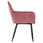 ΠΟΛΥΘΡΟΝΑ LATRELL HM8582.12 ΣΑΠΙΟ ΜΗΛΟ ΒΕΛΟΥΔΟ & ΜΑΥΡΑ ΜΕΤΑΛΛΙΚΑ ΠΟΔΙΑ 54x57x84Yεκ.