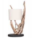 ΕΠΙΤΡΑΠΕΖΙΟ ΦΩΤΙΣΤΙΚΟ BRAMBLE HM4873 DRIFTWOOD & ΛΕΥΚΟ ΚΑΠΕΛΟ Φ28x65Υεκ.