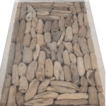 ΤΡΑΠΕΖΙ ΣΑΛΟΝΙΟΥ ΟΡΘΟΓΩΝΙΟ SPARROW HM18366 DRIFTWOOD--ΓΥΑΛΙ 105x45x47Υεκ.