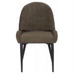 ΚΑΡΕΚΛΑ SARKY HM8585.13 ΥΦΑΣΜΑ ΜΠΟΥΚΛΕ ΠΡΑΣΙΝΟ ΜΕ ΜΕΤΑΛΛΙΚΑ ΠΟΔΙΑ 56x64x88Yεκ.