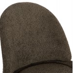 ΚΑΡΕΚΛΑ SARKY HM8585.13 ΥΦΑΣΜΑ ΜΠΟΥΚΛΕ ΠΡΑΣΙΝΟ ΜΕ ΜΕΤΑΛΛΙΚΑ ΠΟΔΙΑ 56x64x88Yεκ.