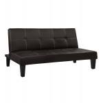 ΚΑΝΑΠΕΣ ΚΡΕΒΑΤΙ 3Θ HM3002.04 ΚΑΦΕ PU ΜΕ ΓΑΖΙΑ 186x90x82