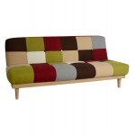 ΚΑΝΑΠΕΣ ΚΡΕΒΑΤΙ 3Θ HM3003 LEONARDO MIXED COLOR 180x80x75Υεκ.