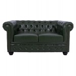 ΚΑΝΑΠΕΣ 2ΘΕΣΙΟΣ T.CHESTERFIELD HM3010.08 ΤΕΧΝΟΔΕΡΜΑ ΚΥΠΑΡΙΣΣΙ 150x90x72 εκ.