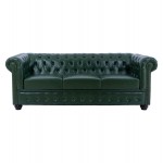 ΚΑΝΑΠΕΣ 3ΘΕΣΙΟΣ T.CHESTERFIELD HM3009.08 ΤΕΧΝΟΔΕΡΜΑ ΚΥΠΑΡΙΣΣΙ 208x90x73 εκ.
