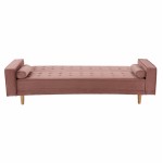 ΚΑΝΑΠΕΣ ΚΡΕΒΑΤΙ SALVADOR HM3150.12 ΒΕΛΟΥΔΟ ΣΑΠΙΟ ΜΗΛΟ  223X90X80Y εκ.