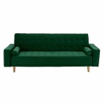 ΚΑΝΑΠΕΣ ΚΡΕΒΑΤΙ SALVADOR HM3150.13 ΒΕΛΟΥΔΟ ΚΥΠΑΡΙΣΣΙ 223X90X80Y εκ.