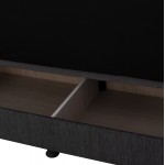 ΚΑΝΑΠΕΣ ΚΡΕΒΑΤΙ ΤΡΙΘΕΣΙΟΣ ΓΚΡΙ HM3239.03 180x72x77 εκ.