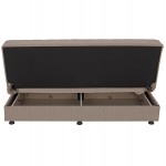 ΚΑΝΑΠΕΣ ΚΡΕΒΑΤΙ ANDRI ΤΡΙΘΕΣΙΟΣ ΜΠΕΖ HM3239.04 180x72x77Υ εκ.