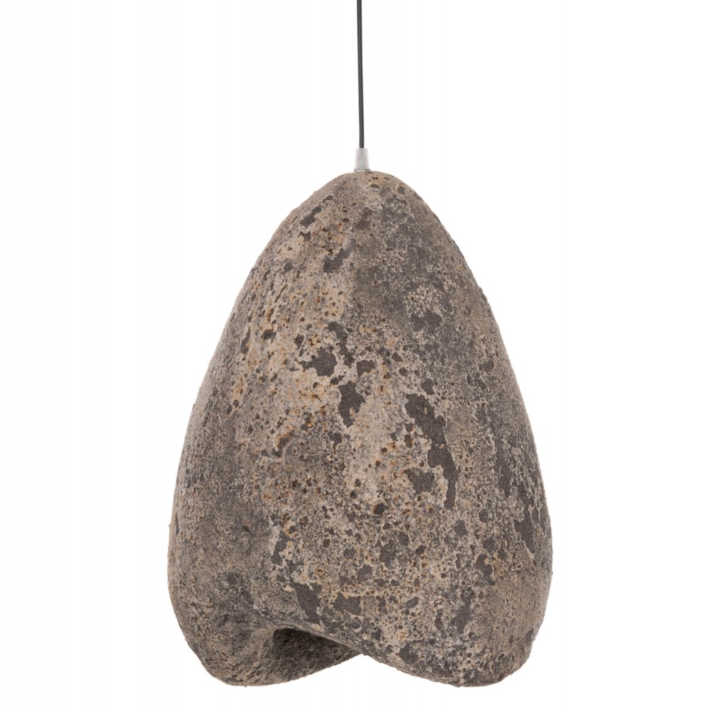 ΦΩΤΙΣΤΙΚΟ ΟΡΟΦΗΣ ΜΕ ΟΨΗ ΠΕΤΡΑΣ STONER (S) HM4417.04 ΓΚΡΙ--37x30x45Υεκ.