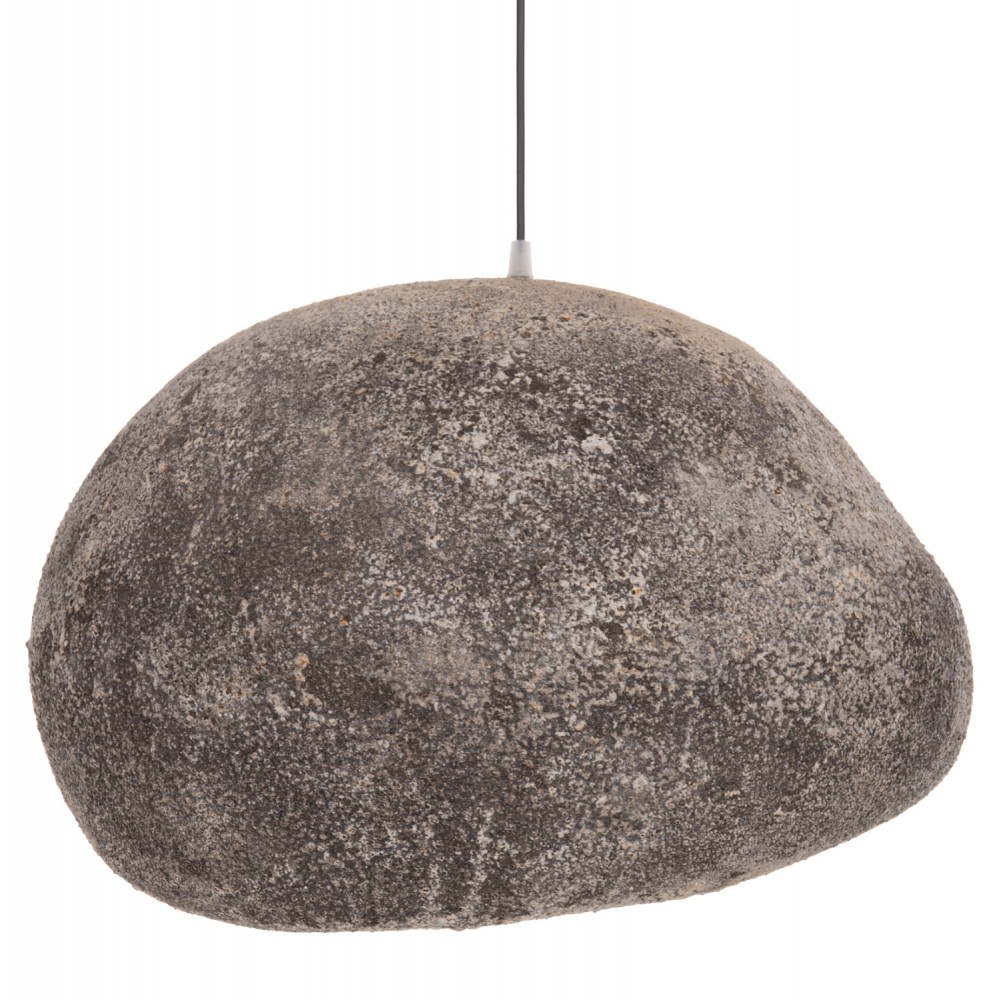 ΦΩΤΙΣΤΙΚΟ ΟΡΟΦΗΣ ΜΕ ΟΨΗ ΠΕΤΡΑΣ STONER (M) HM4418.04 ΓΚΡΙ--55x45x40Υεκ.