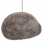 ΦΩΤΙΣΤΙΚΟ ΟΡΟΦΗΣ ΜΕ ΟΨΗ ΠΕΤΡΑΣ STONER (M) HM4418.04 ΓΚΡΙ--55x45x40Υεκ.