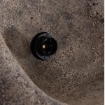 ΦΩΤΙΣΤΙΚΟ ΟΡΟΦΗΣ ΜΕ ΟΨΗ ΠΕΤΡΑΣ STONER (M) HM4418.04 ΓΚΡΙ--55x45x40Υεκ.