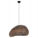 ΦΩΤΙΣΤΙΚΟ ΟΡΟΦΗΣ ΜΕ ΟΨΗ ΠΕΤΡΑΣ STONER (M) HM4418.03 ΓΚΡΙ/ΚΑΦΕ--55x45x40Υεκ.