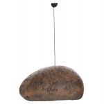 ΦΩΤΙΣΤΙΚΟ ΟΡΟΦΗΣ STONER (L) HM4419.03 ΟΨΗ ΠΕΤΡΑΣ ΚΑΦΕ/ΓΚΡΙ--73x55x40Υεκ.