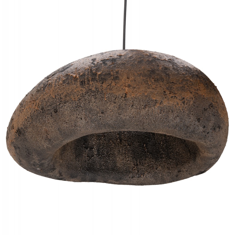 ΦΩΤΙΣΤΙΚΟ ΟΡΟΦΗΣ STONER (L) HM4419.03 ΟΨΗ ΠΕΤΡΑΣ ΚΑΦΕ/ΓΚΡΙ--73x55x40Υεκ.