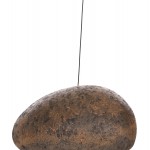 ΦΩΤΙΣΤΙΚΟ ΟΡΟΦΗΣ STONER (L) HM4419.03 ΟΨΗ ΠΕΤΡΑΣ ΚΑΦΕ/ΓΚΡΙ--73x55x40Υεκ.