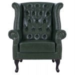 ΠΟΛΥΘΡΟΝΑ-ΜΠΕΡΖΕΡΑ T.CHESTERFIELD POLINA HM0053.08 PU ΚΥΠΑΡΙΣΣΙ 83x79x104 εκ