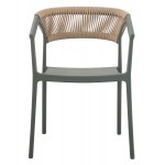 ΠΟΛΥΘΡΟΝΑ ΠΟΛΥΠΡΟΠΥΛΕΝΙΟΥ BOGI HM6240.05 OLIVE GREEN--P.P. ΜΠΕΖ ΣΧΟΙΝΙ 56,5x53x80Υεκ