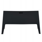 ΚΑΝΑΠΕΣ 2-ΘΕΣΙΟΣ ΠΟΛΥΠΡΟΠΥΛΕΝΙΟΥ SLEEK HM6366.02 ΧΡΩΜΑ ΜΑΥΡΟ 133x68x73Υεκ.