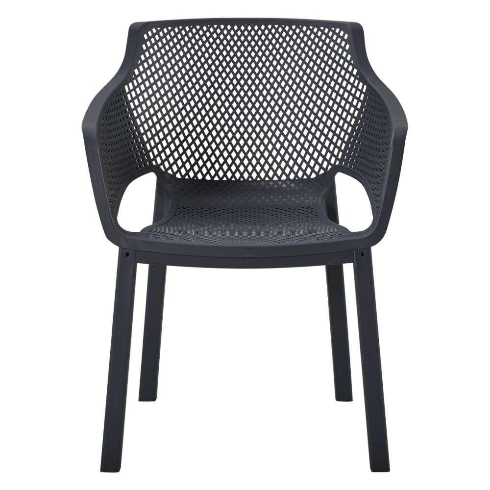 ΠΟΛΥΘΡΟΝΑ ΠΟΛΥΠΡΟΠΥΛΕΝΙΟΥ PEGGY HM6368.02 ΜΑΥΡΟ 60x55x79Υεκ