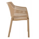 ΠΟΛΥΘΡΟΝΑ ΠΟΛΥΠΡΟΠΥΛΕΝΙΟΥ PEGGY HM6368.03 CAPPUCCINO 60x55x79Υεκ