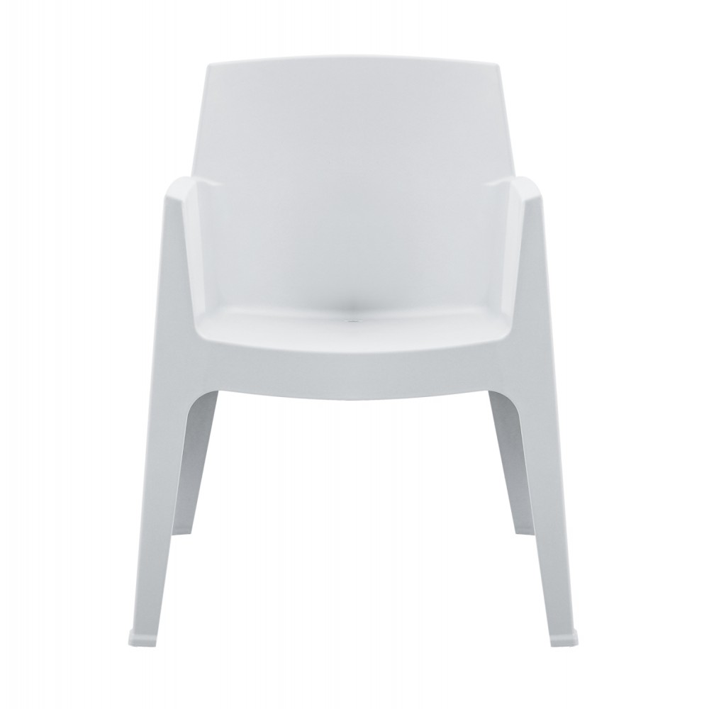 ΠΟΛΥΘΡΟΝΑ ΠΟΛΥΠΡΟΠΥΛΕΝΙΟΥ SLEEK HM6370.01 ΛΕΥΚΗ 68x63x82,5Υεκ.