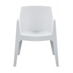 ΠΟΛΥΘΡΟΝΑ ΠΟΛΥΠΡΟΠΥΛΕΝΙΟΥ SLEEK HM6370.01 ΛΕΥΚΗ 68x63x82,5Υεκ.