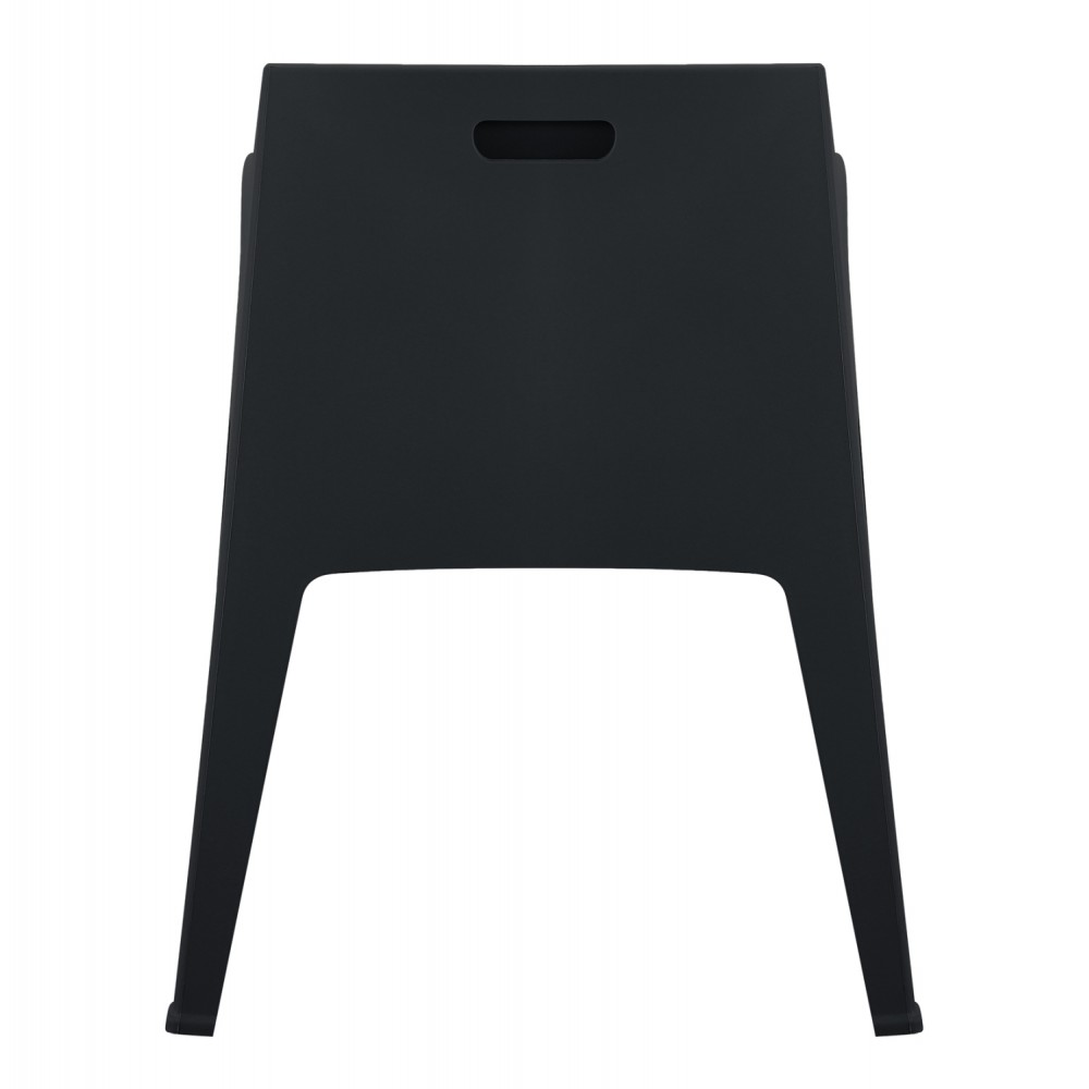 ΠΟΛΥΘΡΟΝΑ ΠΟΛΥΠΡΟΠΥΛΕΝΙΟΥ SLEEK HM6370.02 ΜΑΥΡΗ 68x63x82,5Υεκ.