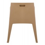 ΠΟΛΥΘΡΟΝΑ ΠΟΛΥΠΡΟΠΥΛΕΝΙΟΥ SLEEK HM6370.03 ΚΑΠΟΥΤΣΙΝΟ 68x63x82,5Υεκ.