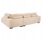 ΚΑΝΑΠΕΣ ΓΩΝΙΑ (ΔΕΞΙΑ) COVEN HM3266.01R ΕΚΡΟΥ ΥΦΑΣΜΑ 298x102-208x85Υεκ.
