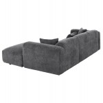 ΚΑΝΑΠΕΣ ΓΩΝΙΑ BRICKEN HM3275.04R ΑΝΘΡΑΚΙ ΥΦΑΣΜΑ 110-282x98-160x72Υεκ.