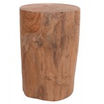 ΒΟΗΘΗΤΙΚΟ ΤΡΑΠΕΖΑΚΙ/ΣΚΑΜΠΟ TRONCO HM9374.21 ΞΥΛΟ TEAK--ΦΥΣΙΚΟ Φ30x45Υεκ.