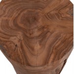 ΒΟΗΘΗΤΙΚΟ ΤΡΑΠΕΖΑΚΙ/ΣΚΑΜΠΟ TRONCO HM9374.21 ΞΥΛΟ TEAK--ΦΥΣΙΚΟ Φ30x45Υεκ.