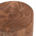 ΒΟΗΘΗΤΙΚΟ ΤΡΑΠΕΖΑΚΙ/ΣΚΑΜΠΟ TRONCO HM9374.21 ΞΥΛΟ TEAK--ΦΥΣΙΚΟ Φ30x45Υεκ.