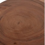 ΒΟΗΘΗΤΙΚΟ ΤΡΑΠΕΖΑΚΙ PUMBE HM9891.11 ΞΥΛΟ SUAR ΣΕ ΦΥΣΙΚΟ ΧΡΩΜΑ Φ40x50Υεκ