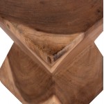ΒΟΗΘΗΤΙΚΟ ΣΚΑΜΠΟ ANVIL HM9756.11 ΞΥΛΟ SUAR ΣΕ ΦΥΣΙΚΟ ΧΡΩΜΑ 31x31x45Yεκ.