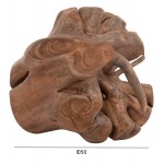 ΔΙΑΚΟΣΜΗΤΙΚΟ ΔΑΠΕΔΟΥ CLEMOR (L) HM18302 ΑΚΑΝΟΝΙΣΤΗ ΣΦΑΙΡΑ-ΞΥΛΟ ΤΕΑΚ--ΦΥΣΙΚΟ Φ50εκ.