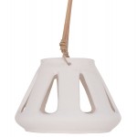 ΕΠΙΤΡΑΠΕΖΙΟ ΦΑΝΑΡΙ ERANTYL HM4696.02S ΛΕΥΚΟ FIBER CEMENT & ΧΕΡΟΥΛΙ RATTAN Φ25x17Yεκ.