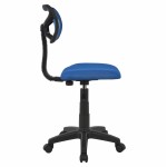 ΚΑΡΕΚΛΑ ΓΡΑΦΕΙΟΥ AKHILA HM1026.06 ΜΠΛΕ ΥΦΑΣΜΑ MESH 40,5x50,5x91,5 εκ.