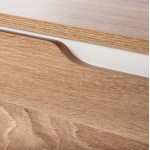 ΕΠΙΠΛΟ ΤΗΛΕΟΡΑΣΗΣ KIMIA HM8902.13 ΜΕΛΑΜΙΝΗ SONAMA-ΛΕΥΚΟ 180Χ35Χ48,5Υεκ.