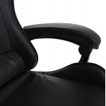 ΚΑΡΕΚΛΑ ΓΡΑΦΕΙΟΥ GAMING MANCER HM1194 ΜΑΥΡΟ PU-ΜΑΥΡΟ ΠΟΛΥΠΡΟΠΥΛΕΝΙΟ 59x69x125Υεκ.